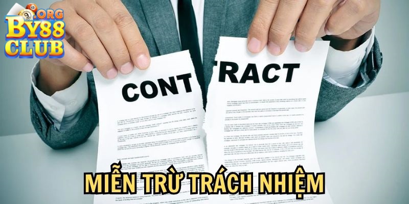 Chính sách miễn trừ trách nhiệm tại By88 là gì?