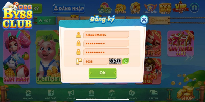 Hướng dẫn đăng ký cược thủ và thực hiện giao dịch tại By88Club